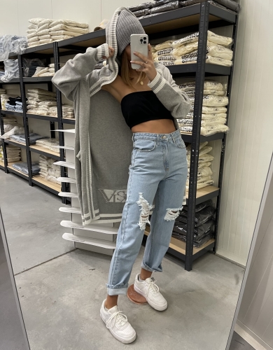 SUMMER-EVE Cardigan Light Melange