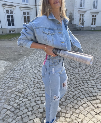 Kurtka Denimowa "Jean Blue"