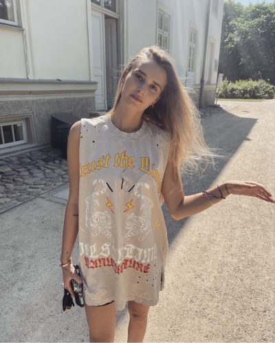 Koszulka THAI Tank Top Beige