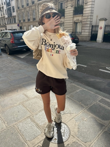 Spodenki „Bonjour Pari’Snt”