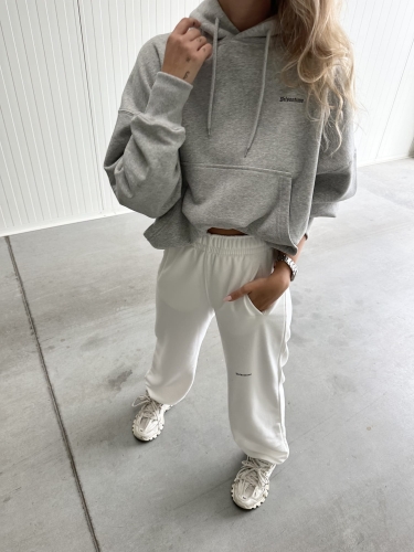 Spodnie "Gothic Mini Logo" White
