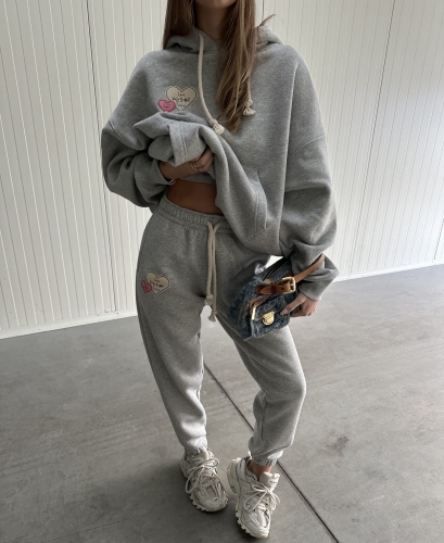 Bluza "Boho Heart" Gray