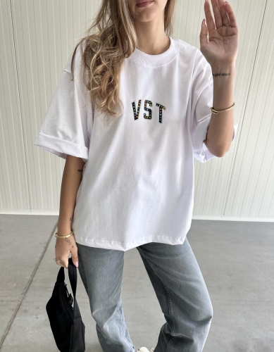 Koszulka "VST BLING" White  T-Shirt 
