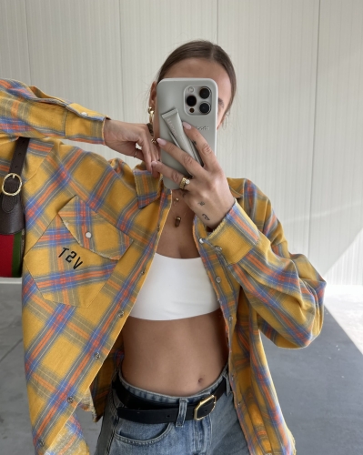  Koszula "Vintage Vibe" Sunflower Yellow