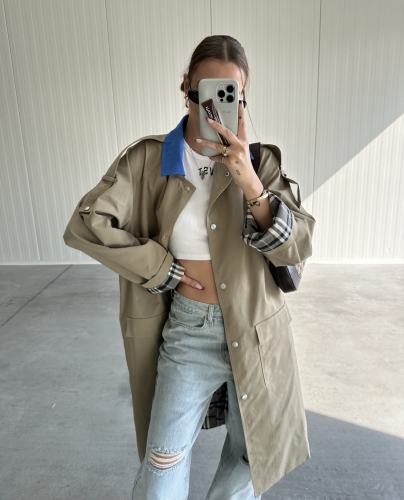  Płaszcz  Trench "Soho" Beige