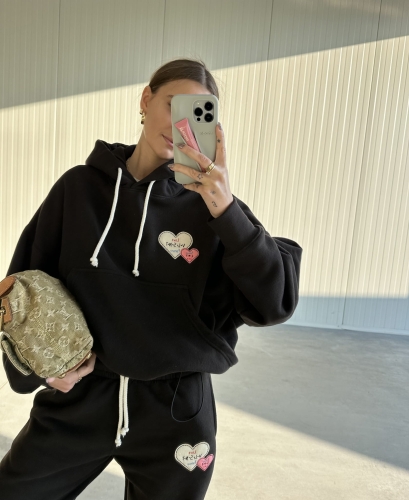 Bluza "Boho Heart" Brown Ultra-Soft