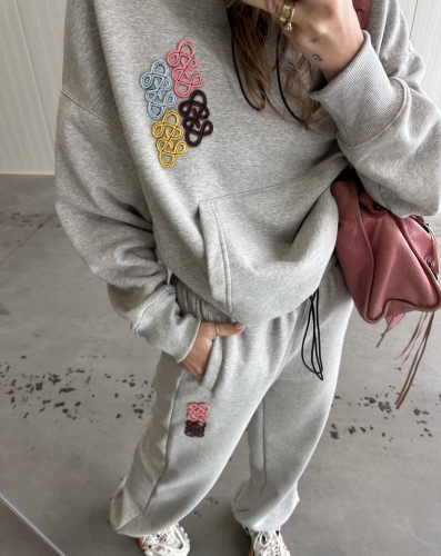 Spodnie Dresowe "Blossom” Grey 