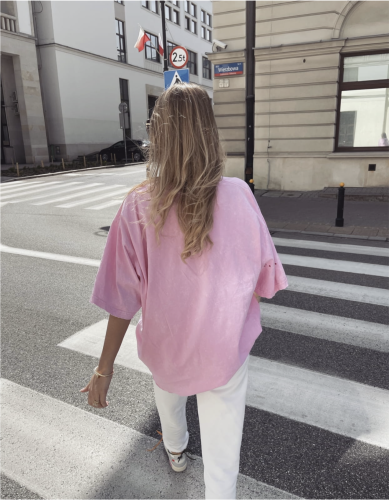 Koszulka "Pink Lagoon" Vintage T-shirt