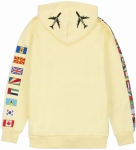 TRAVEL CREME HOODIE .