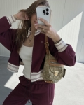 Spodnie Dresowe "Cherry Sport" Burgund
