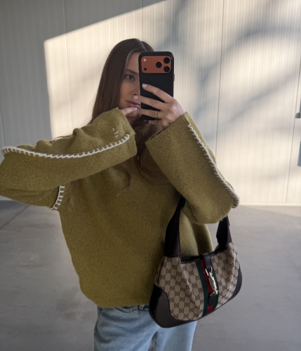 Sweter  "Matcha" Baby Alpaca