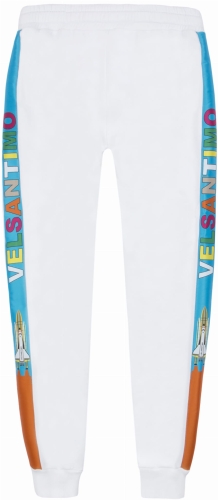 SPACE ROCEKT WHITE JOGGER PANTS .