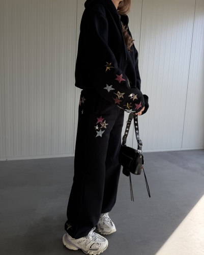 Spodnie "Stars" Black