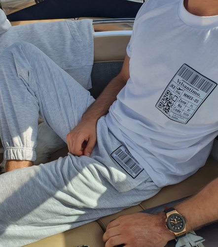 Pants  „SCAN ME PLEASE”  MELANGE.