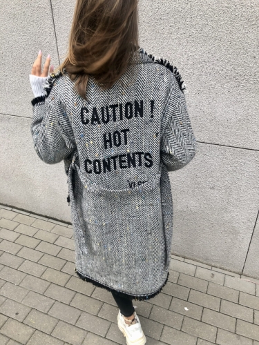 „ HOT CONTENTS” COAT