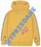 FLAMES ORANGE HOODIE .