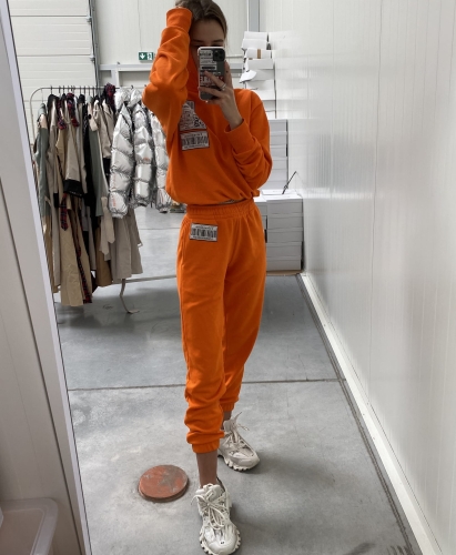 PANTS  „SCAN ME PLEASE” Orange 